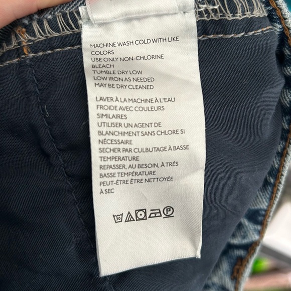 Free People Dakota Straight Leg Jean in Indigo Blue Sz 28 - Picture 5 of 6